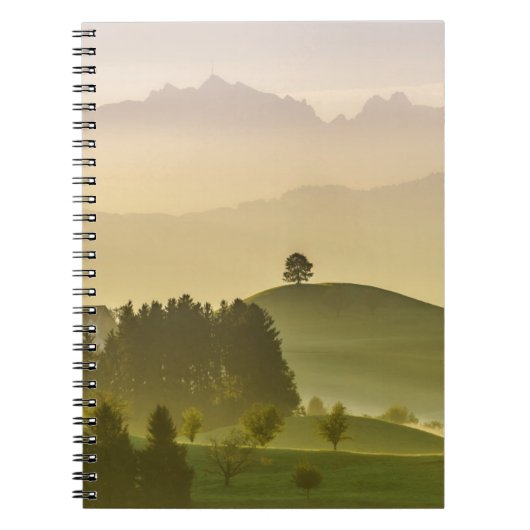 Idyllisch landschap | Zwitserland, Säntis Notitieboek (Voorkant)