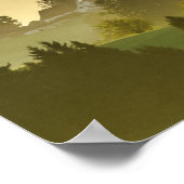 Idyllisch landschap | Zwitserland, Säntis Poster (Hoek)