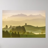 Idyllisch landschap | Zwitserland, Säntis Poster (Voorkant)