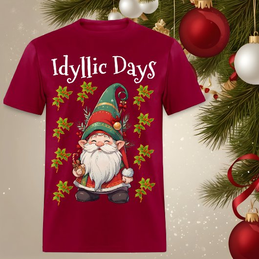 Idyllische dagen t-shirt