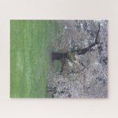 idyllische springboom legpuzzel (Horizontaal)