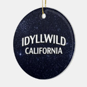 Idyllwild California Keramisch Ornament (Links)