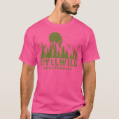 Idyllwild California Mountain Uitzicht T-shirt (Voorkant)