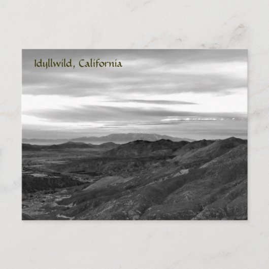Idyllwild, Californië Briefkaart (Voorkant)