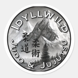 Idyllwild Judo en Jujutsu Ronde Sticker