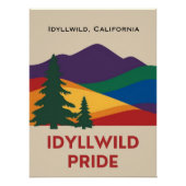 Idyllwild Pride Glossy Poster (Voorkant)