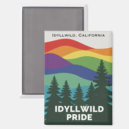 Idyllwild Pride Magnet (Voorkant / Achterkant)