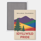 Idyllwild Pride Magnet (Voorkant / Achterkant)