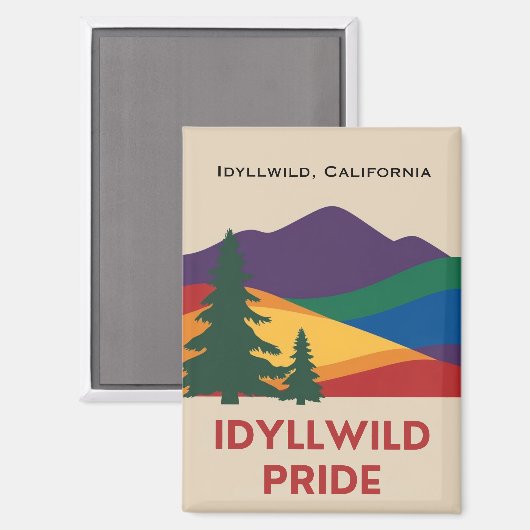 Idyllwild Pride Magnet (Voorkant / Achterkant)