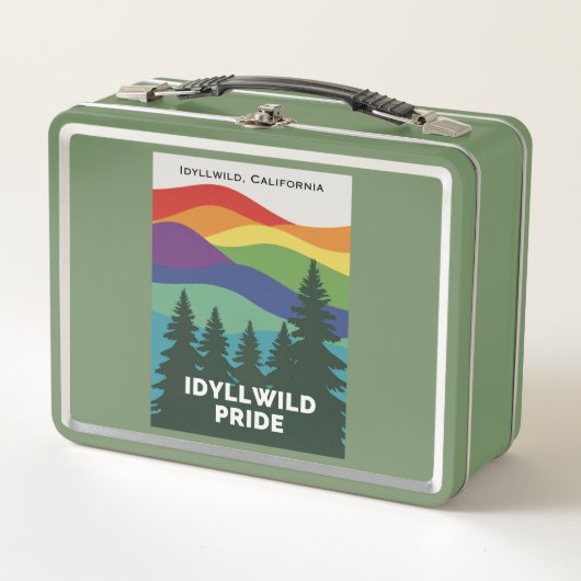 Idyllwild Pride Metal Lunchbox (Voorkant)