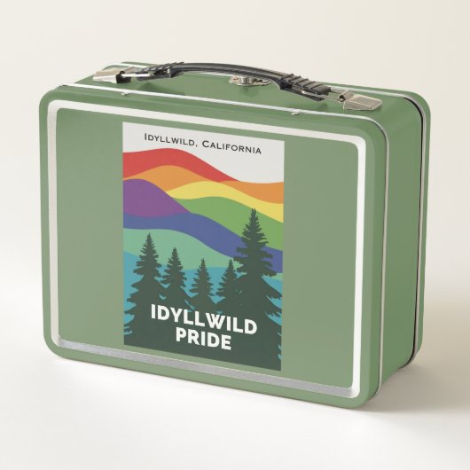 Idyllwild Pride Metal Lunchbox (Achterkant)