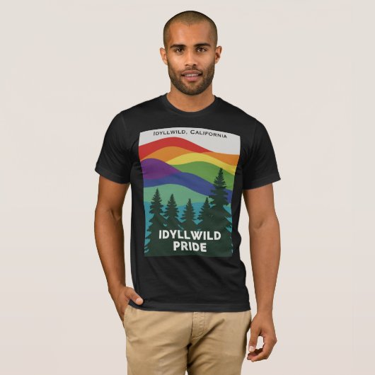 Idyllwild Pride T-shirt (Voorkant volledig)