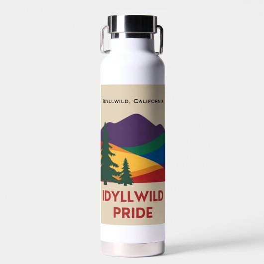 Idyllwild Pride Waterfles (Voorkant)