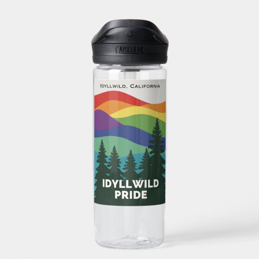 Idyllwild Pride Waterfles (Achterkant)