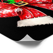 Ie Claus Friend Couples Coquette Bow Xmas Lights Poster (Hoek)