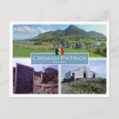 IE Ierland - Croagh Patrick - Briefkaart (Voorkant)
