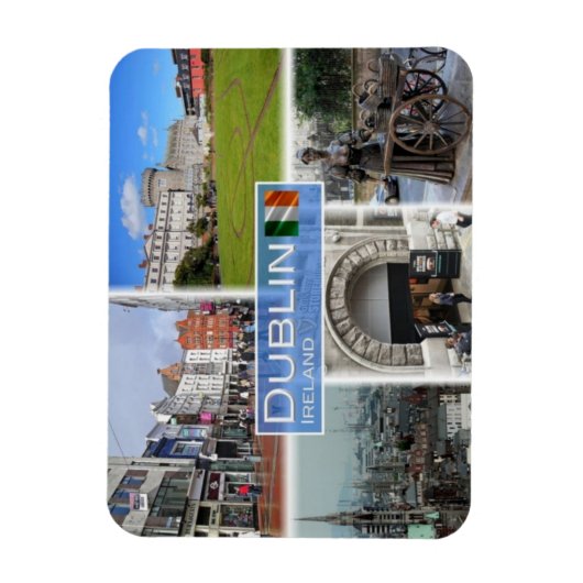 IE Ierland - Dublin - Magneet (Verticaal)