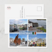 IE Ierland - Galway - Briefkaart (Voorkant / Achterkant)