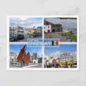 IE Ierland - Galway - Briefkaart (Voorkant)