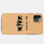 Ie Mensen Grappig Meowende Zwarte Katten  Case-Mate iPhone Case (Achterkant (horizontaal))