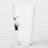 Ie Mensen Grappig Meowy Zwarte Katten Glas (Links)