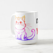 Ie Mensen Ja Katten Koffiemok (Voorkant links)
