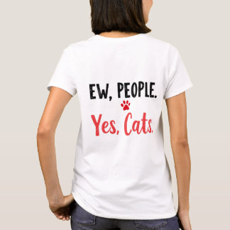 Ie Mensen Ja Katten T-shirt