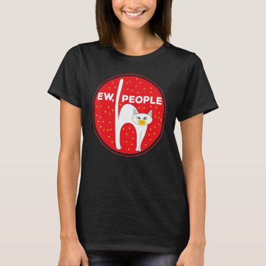 Ie Mensen Kat  Meowy Geweldig Gi T-shirt (Voorkant)