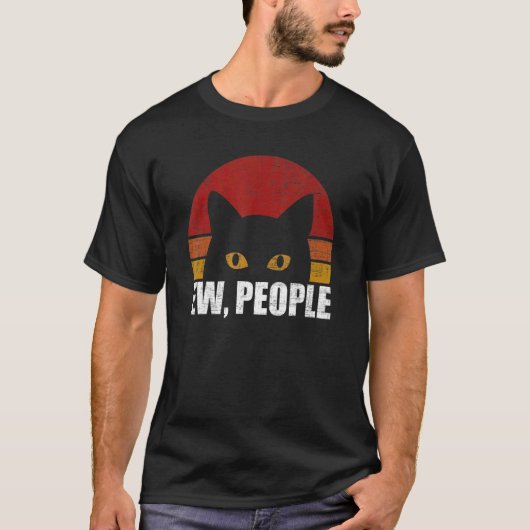 Ie Mensen Kat T-shirt (Voorkant)