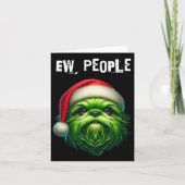 Ie Mensen Shihtzu Hond  Kaart (Voorkant)