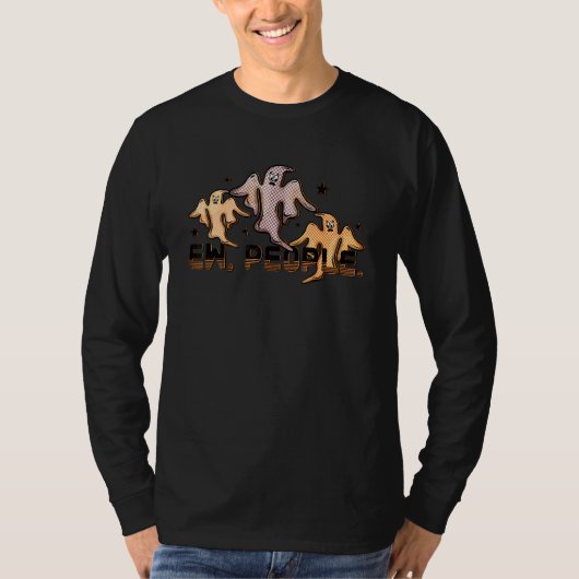 Ie Mensen Spook Halloween T-shirt (Voorkant)
