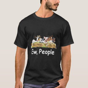 Ie Mensen Vaarskoe Rund Hond Paard Varken Boer T-shirt