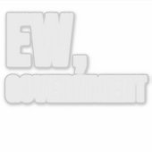 Ie, Overheid Politiek Sticker (Voorkant)