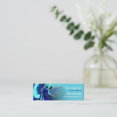 iEarth Mini Business Contact Card Contactkaartje (Staand voorkant)