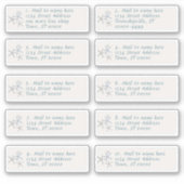 Ieder Adresetiket voor de mantel Sticker (Voorkant)