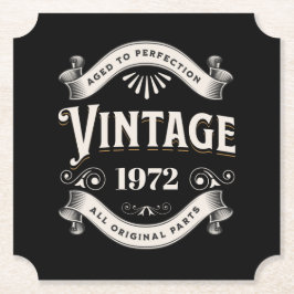 Ieder jaar  Onderzetter op het verjaardagsplein