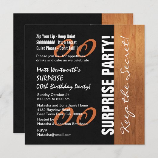 Ieder jaar OPLEIDING Zwarte goudhout V02A Kaart (Voorkant / Achterkant)