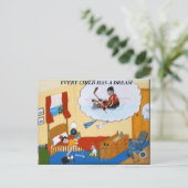 IEDER KIND HEEFT EEN DROOM BRIEFKAART (Staand voorkant)