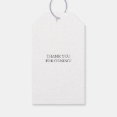 Ieder kleurendraf, hè, meisje, cadeauLabel, Baby s Cadeaulabel (Achterkant)