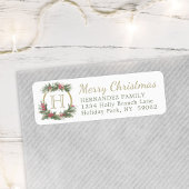 Ieder Manuscript - het adres van de Goudkerst van  Etiket