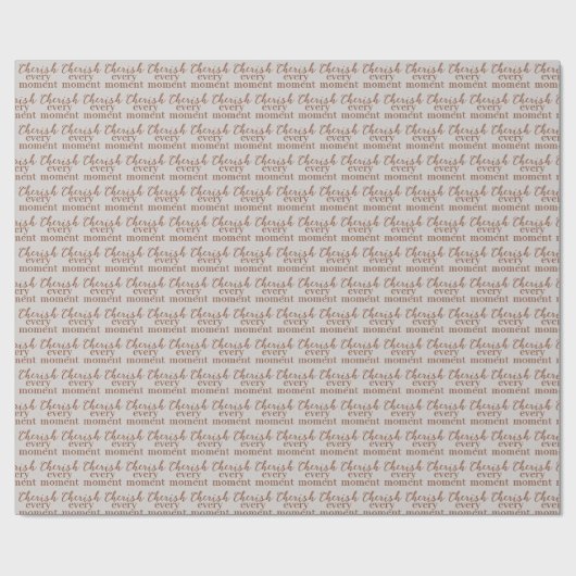 Ieder moment koken cadeaupapier (Vlak)