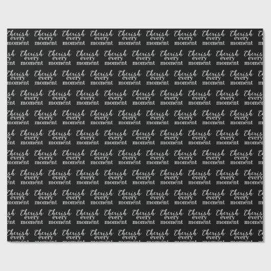 Ieder moment koken cadeaupapier (Vlak)