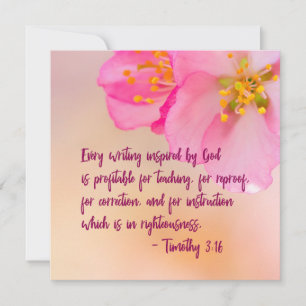 Ieder schrijven geïnspireerd door God Christelijke