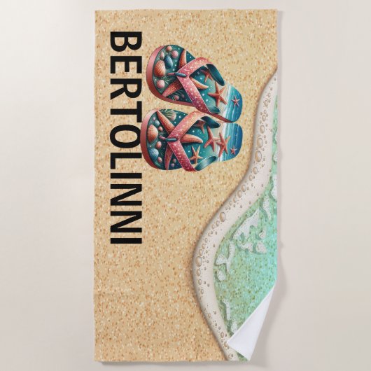 ieder thema strandlaken (Voorkant)