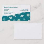 ieder thema visitekaartje (Voorkant / Achterkant)