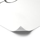 Ieder van mij houdt van jullie allen van het Manus Poster (Hoek)