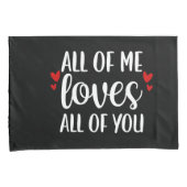 Ieder van mij houdt van jullie Kussenslopen (Voorkant-Rechts)