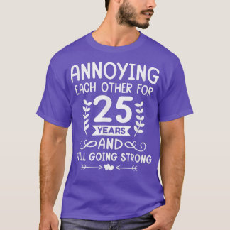 Ieder voor 25 jaar 25th Jubileum Happy Hus T-shirt