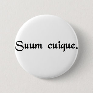 Ieder zijn eigen. ronde button 5,7 cm