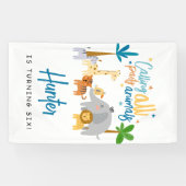 Iedere feestvierder wordt geroepen Verjaardagsfees Spandoek (Horizontaal)